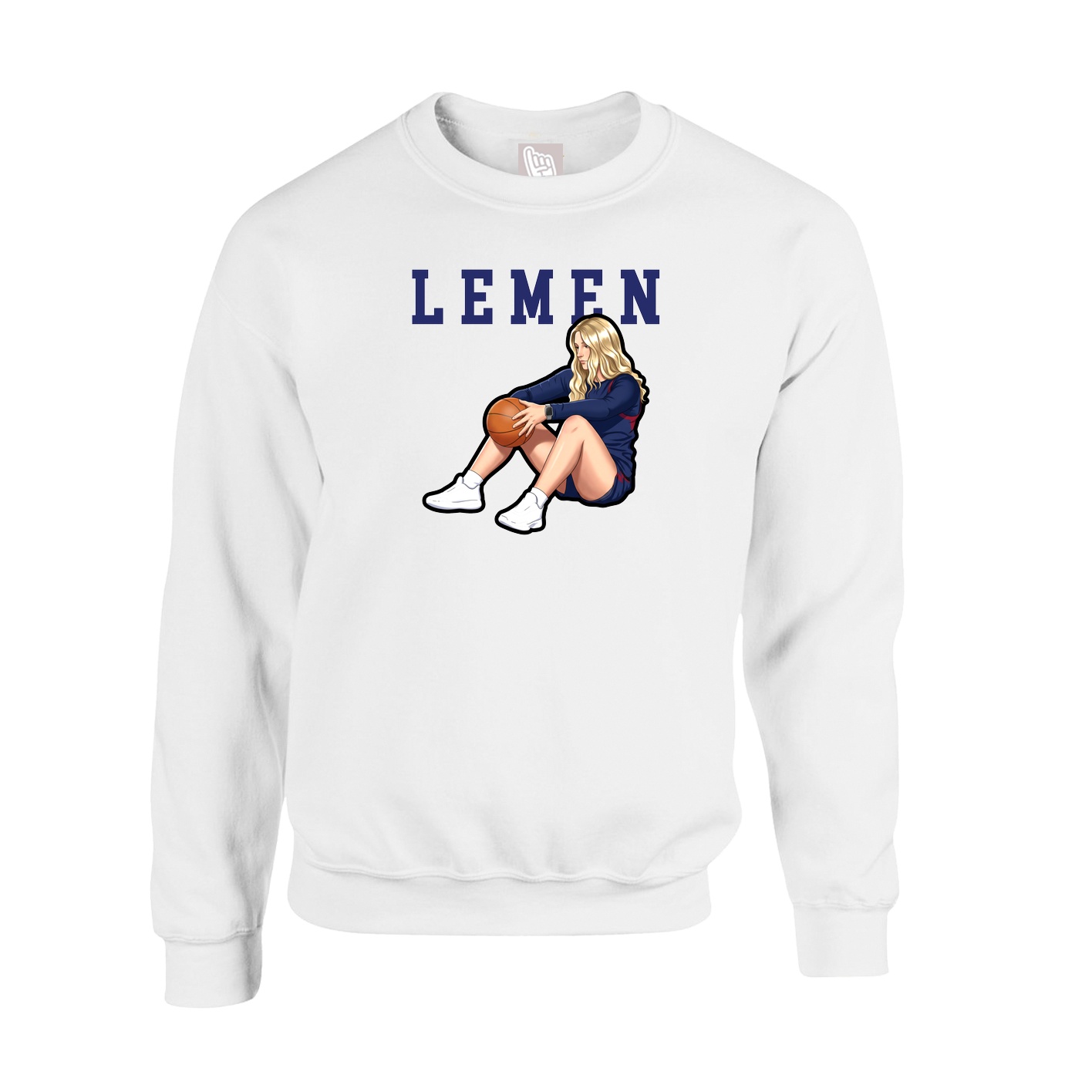 Fleece Crew — Shirsey in White