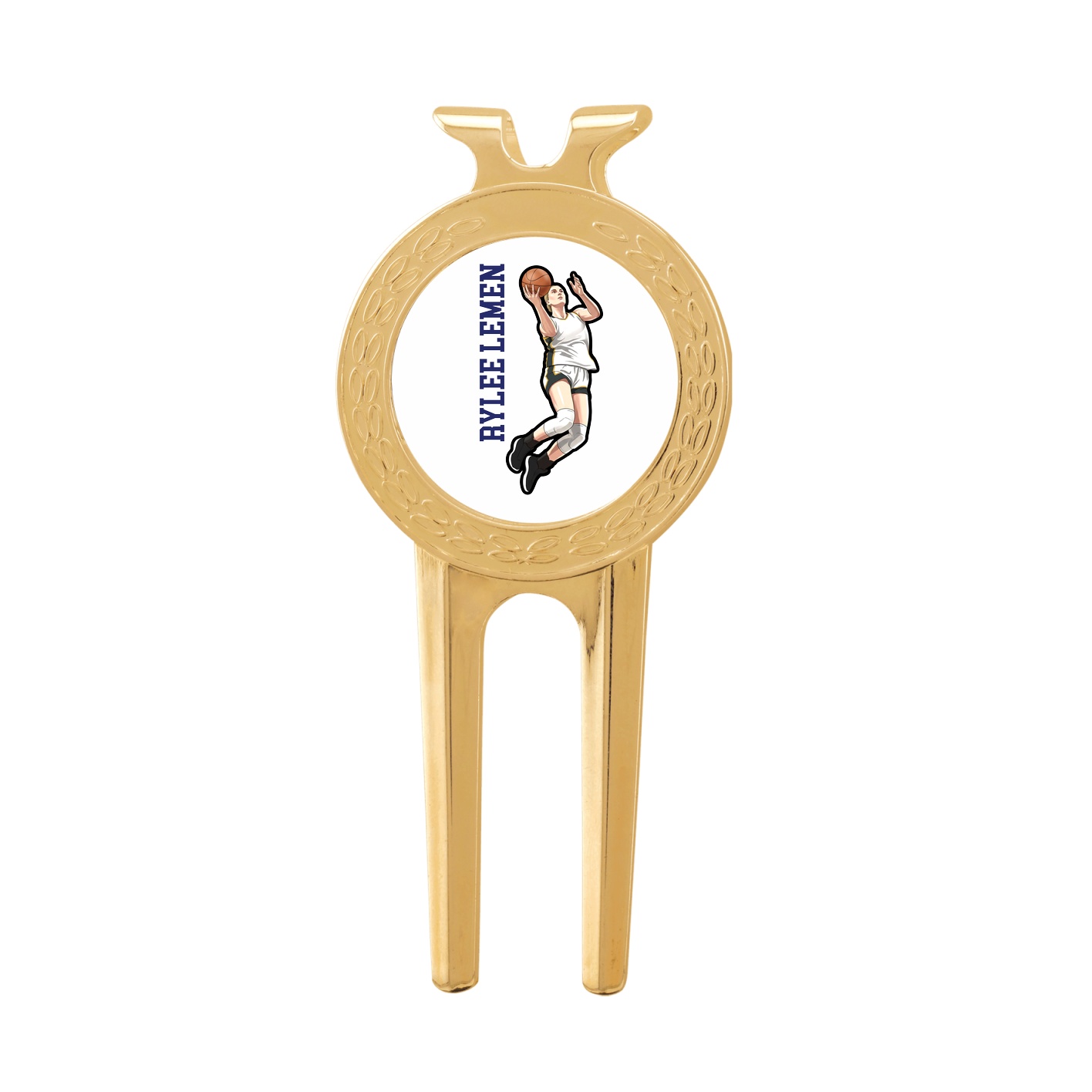 Divot Tool with Ball Marker — Name Vertical in Classic