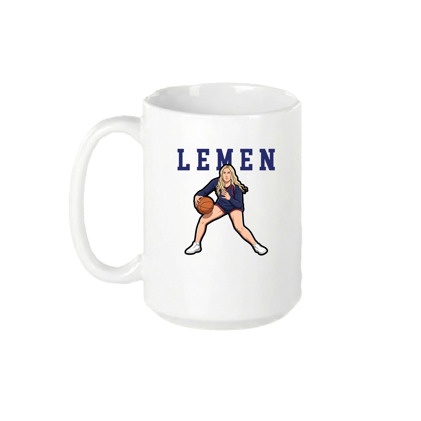 15oz Coffee Mug — Shirsey in White