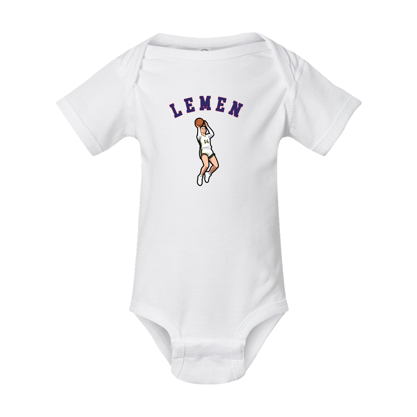 Baby Onesie — Shirsey Arch in White