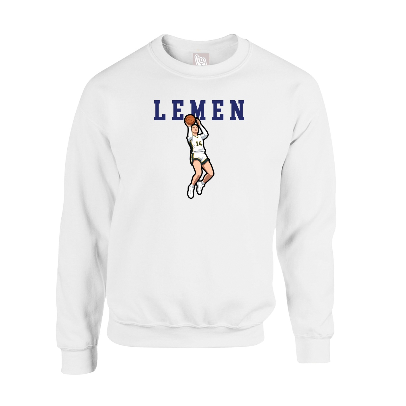 Fleece Crew — Shirsey in White