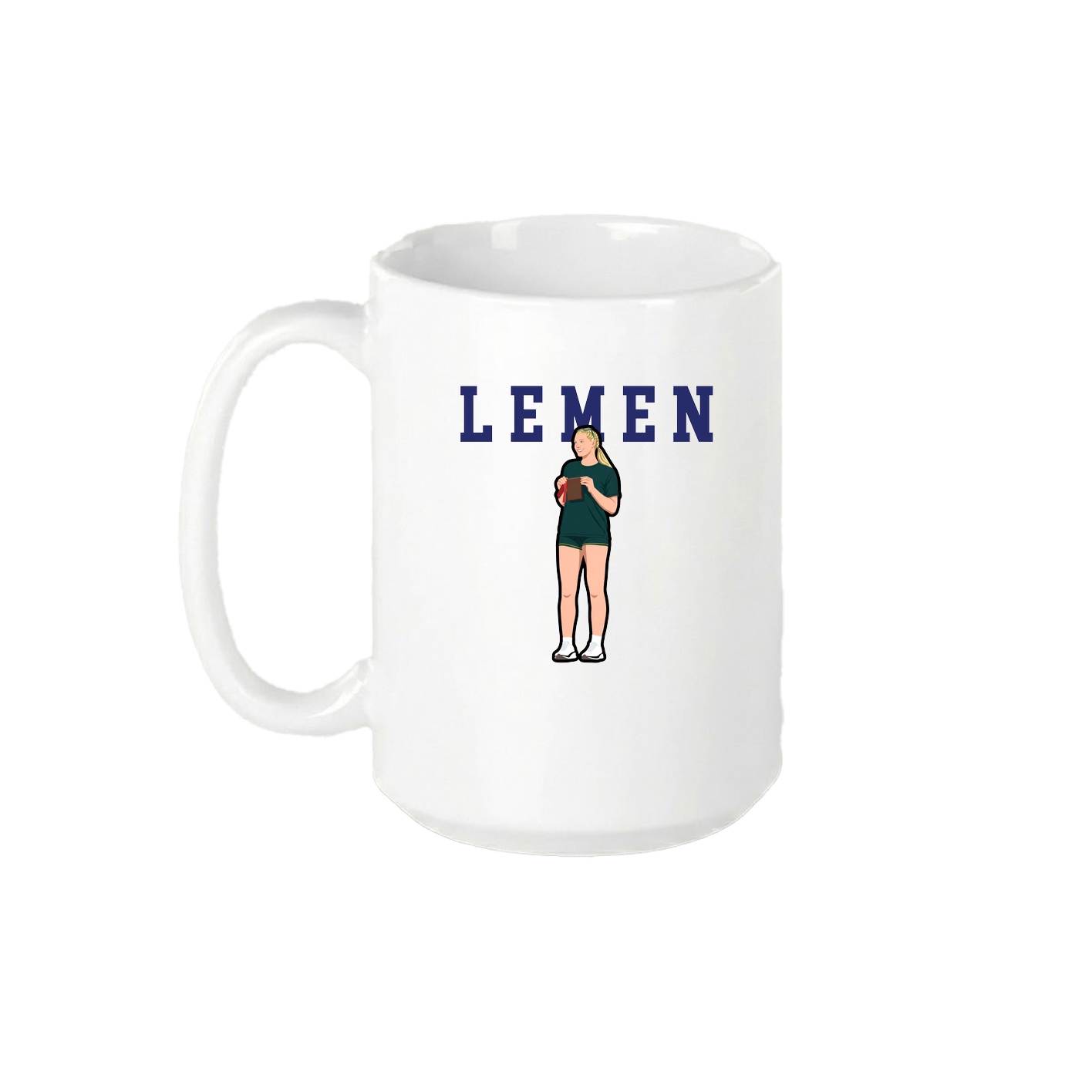 15oz Coffee Mug — Shirsey in White