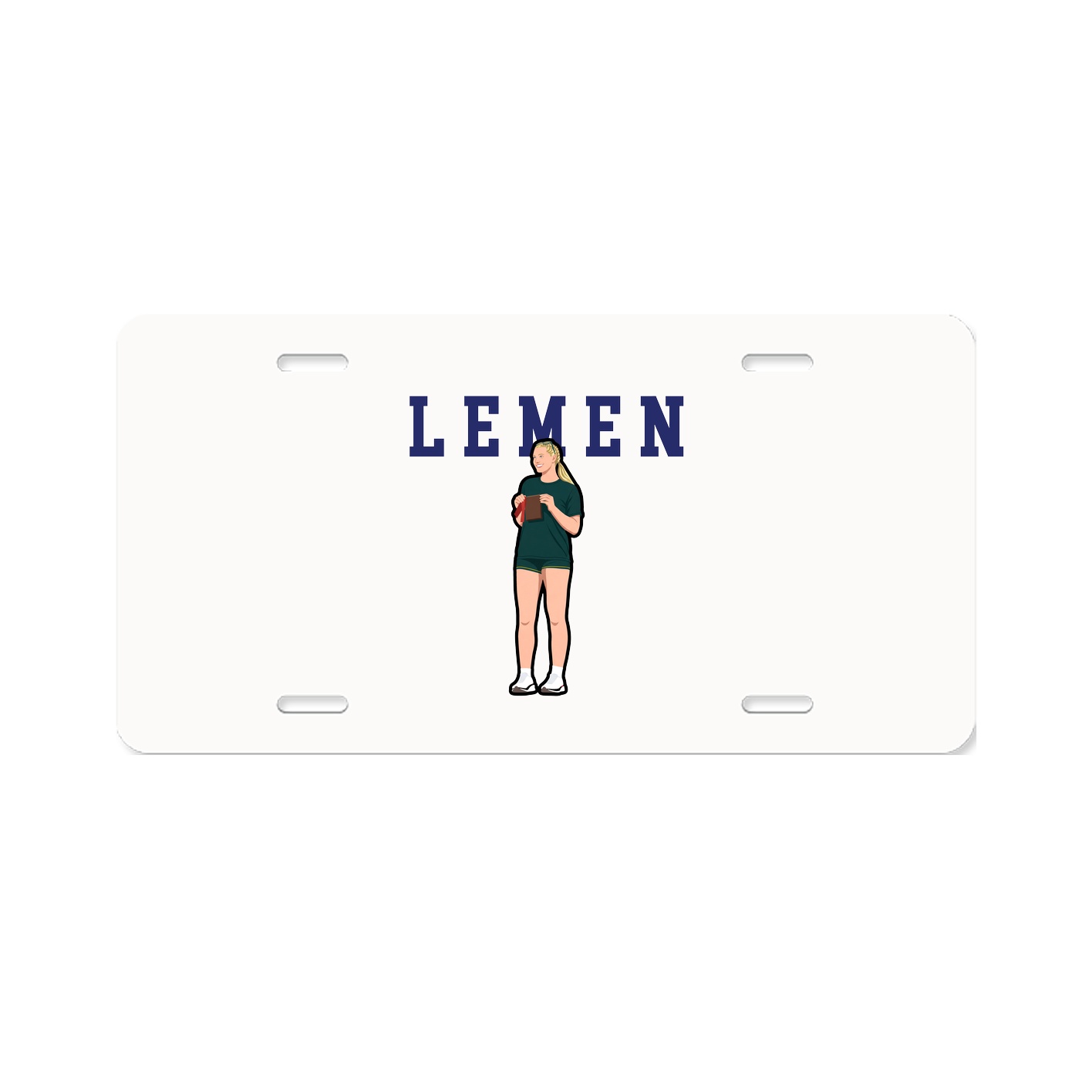 License Plate — Shirsey in Classic
