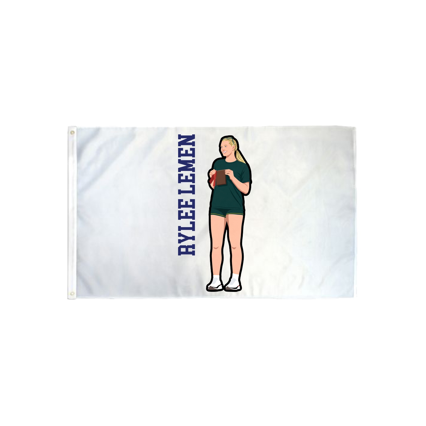 3x5 Flag — Name Vertical in Classic