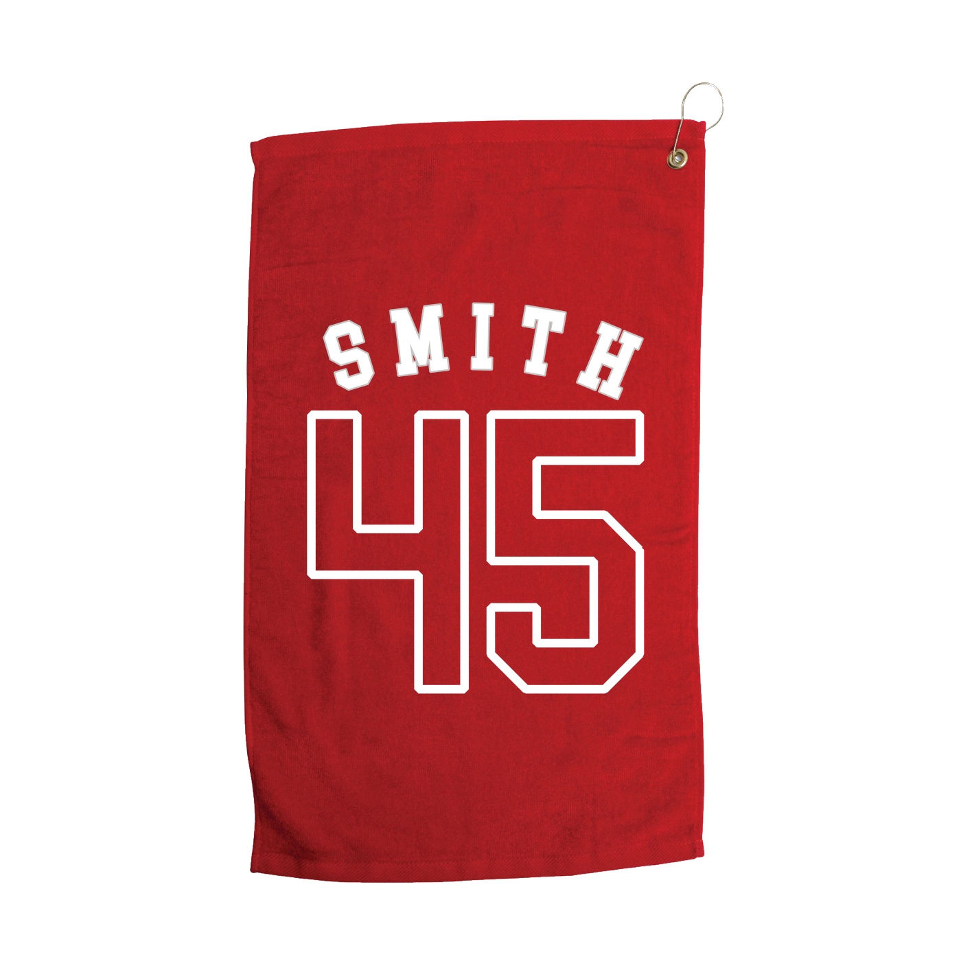 Golf Towel — Shirsey Arch in Red