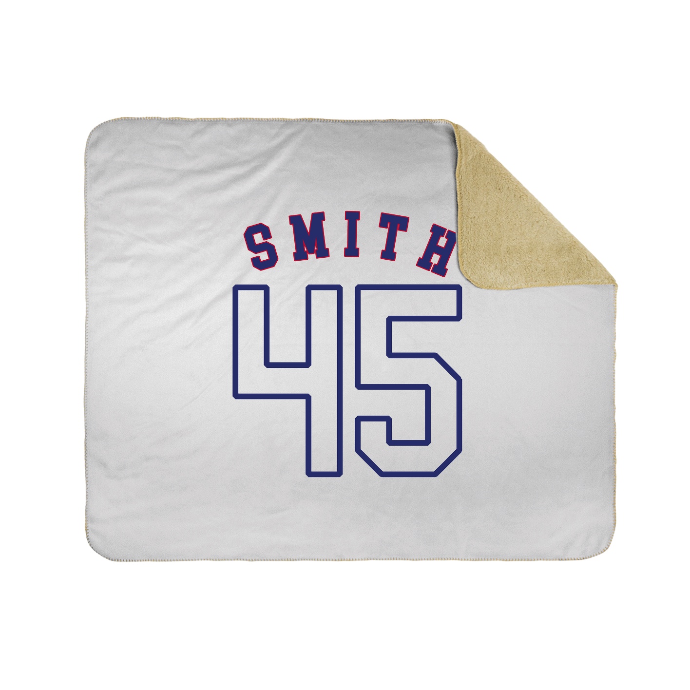 Throw Blanket — Shirsey Arch in White