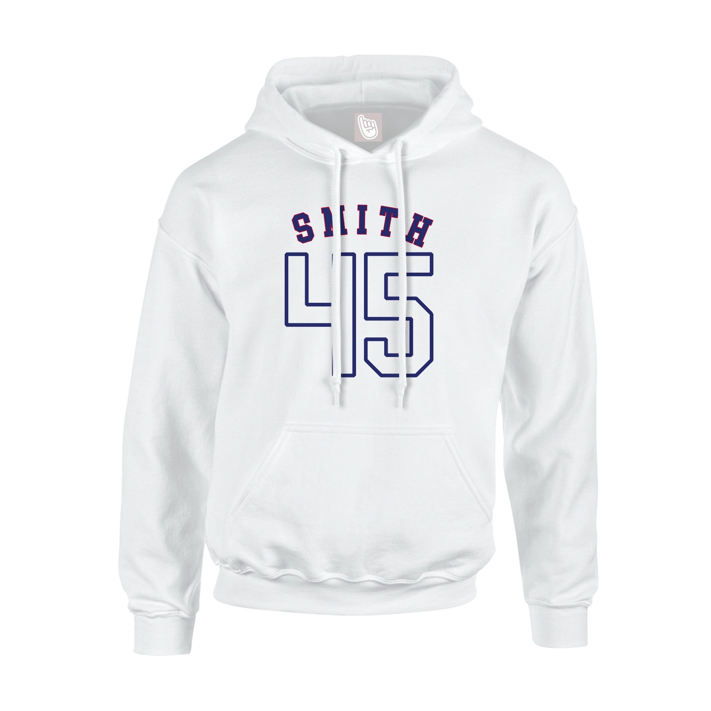 Hoodie — Shirsey Arch in White