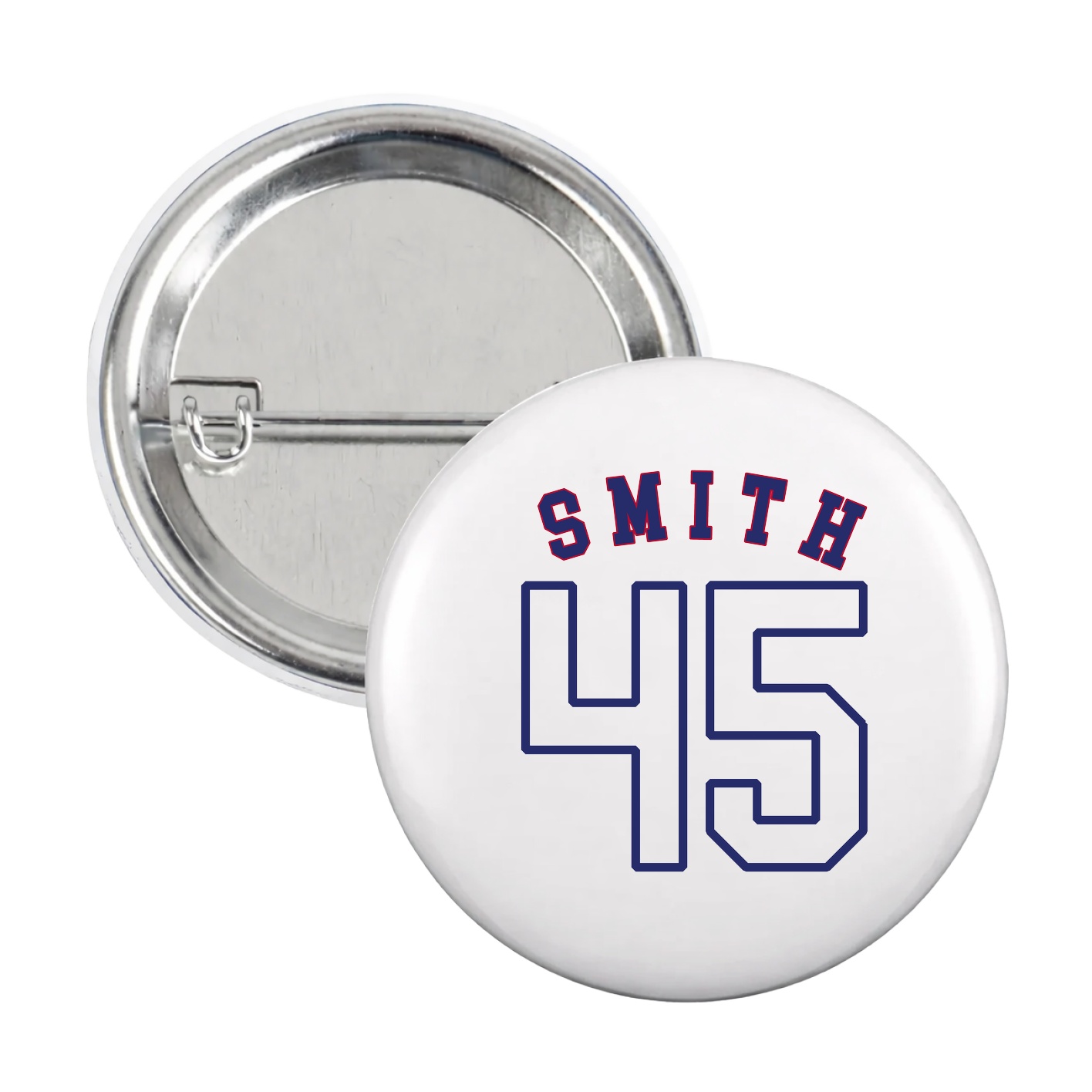 Game Day Button — Shirsey Arch in White