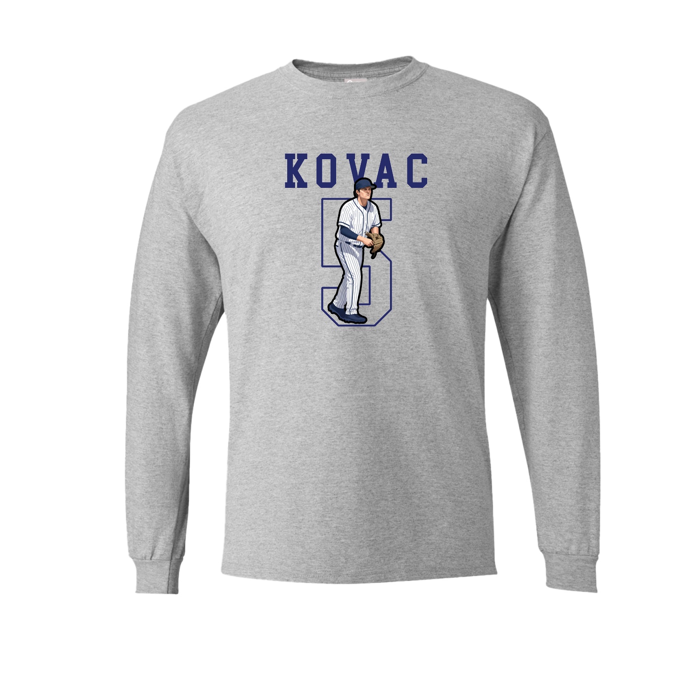 Long Sleeve Tee — Shirsey in Grey