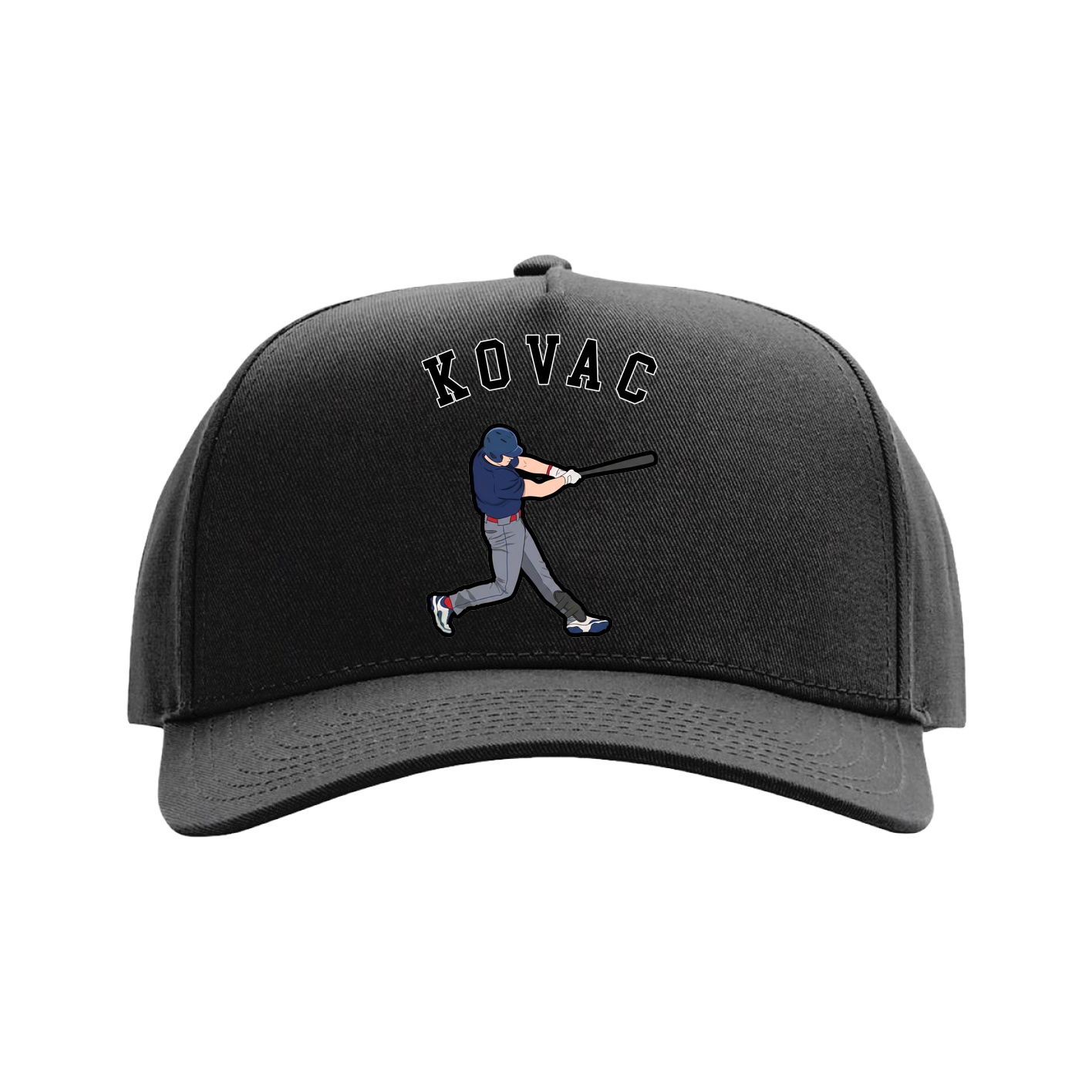 Full Fabric Five-Panel Champ Cap