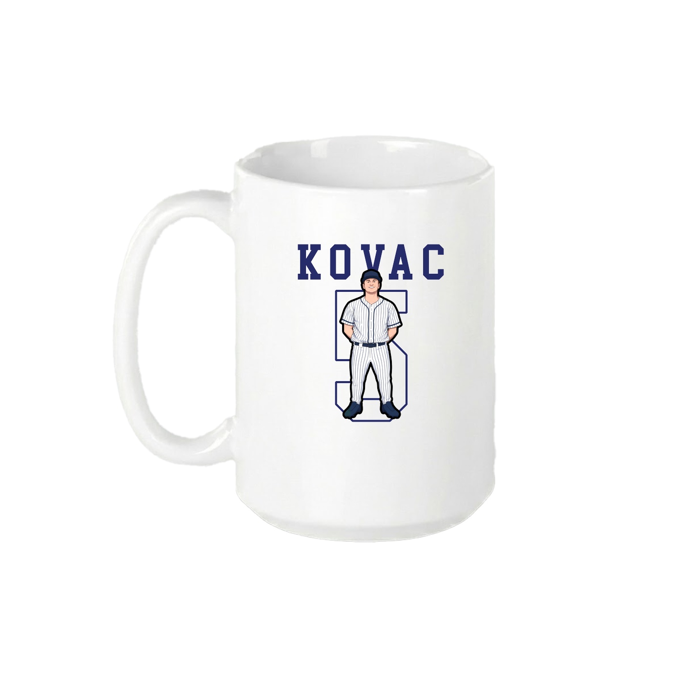 15oz Coffee Mug — Shirsey in White