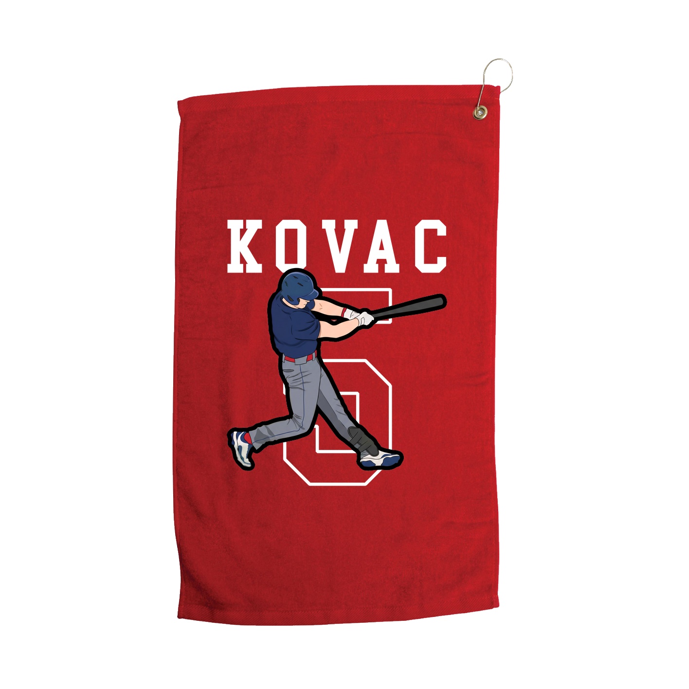 Golf Towel — Shirsey in Red