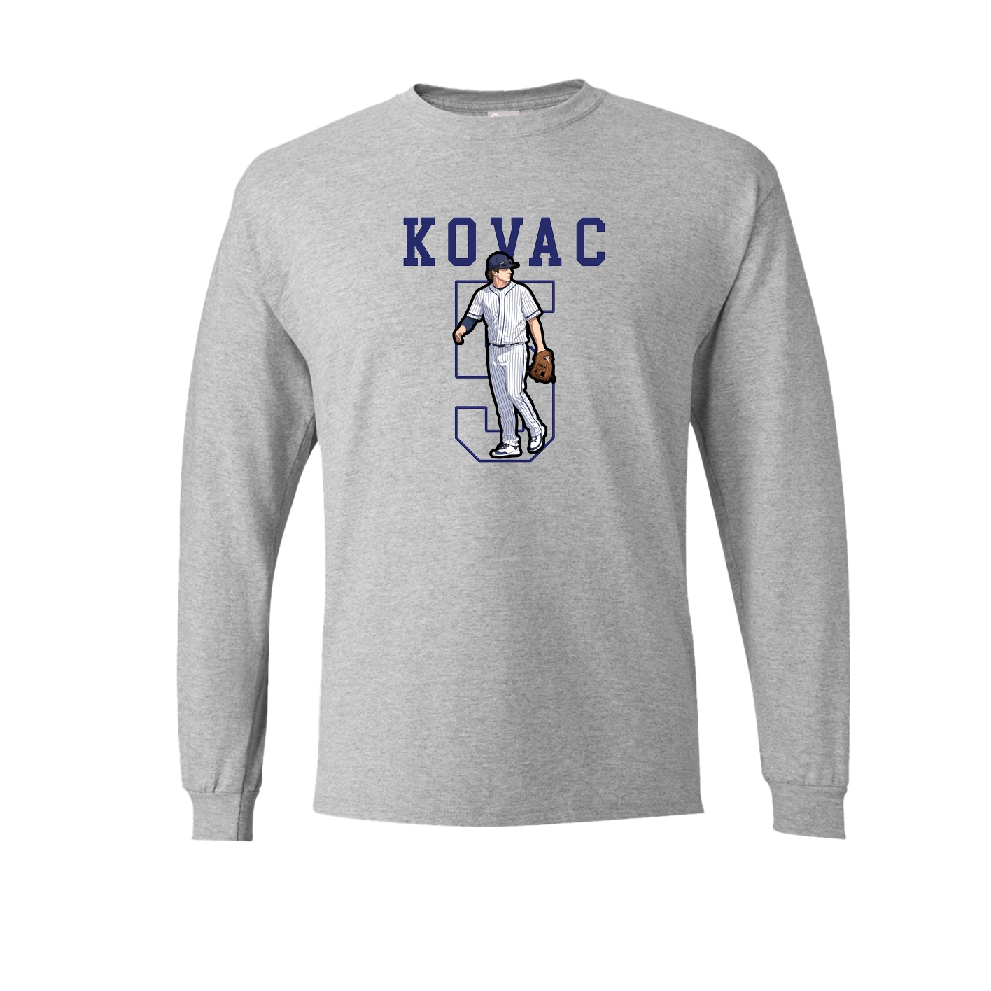 Long Sleeve Tee — Shirsey in Grey
