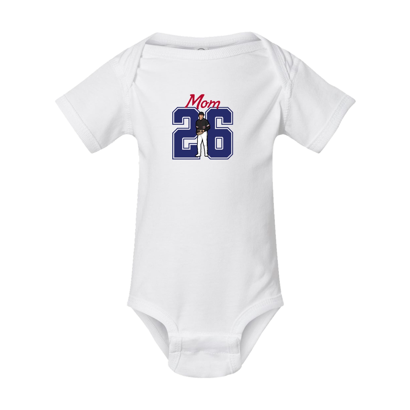 Baby Onesie — Mothers Day Shirsey in White