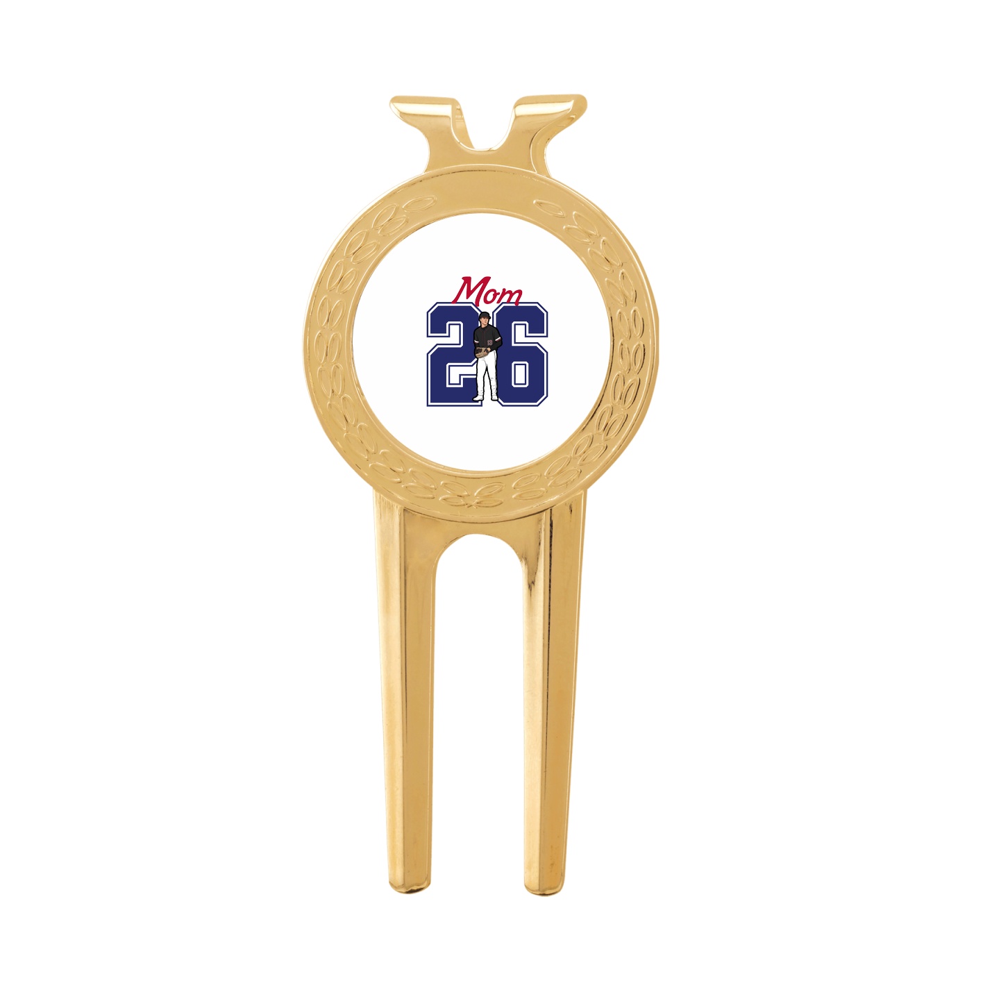 Divot Tool with Ball Marker — Mothers Day Shirsey in Classic