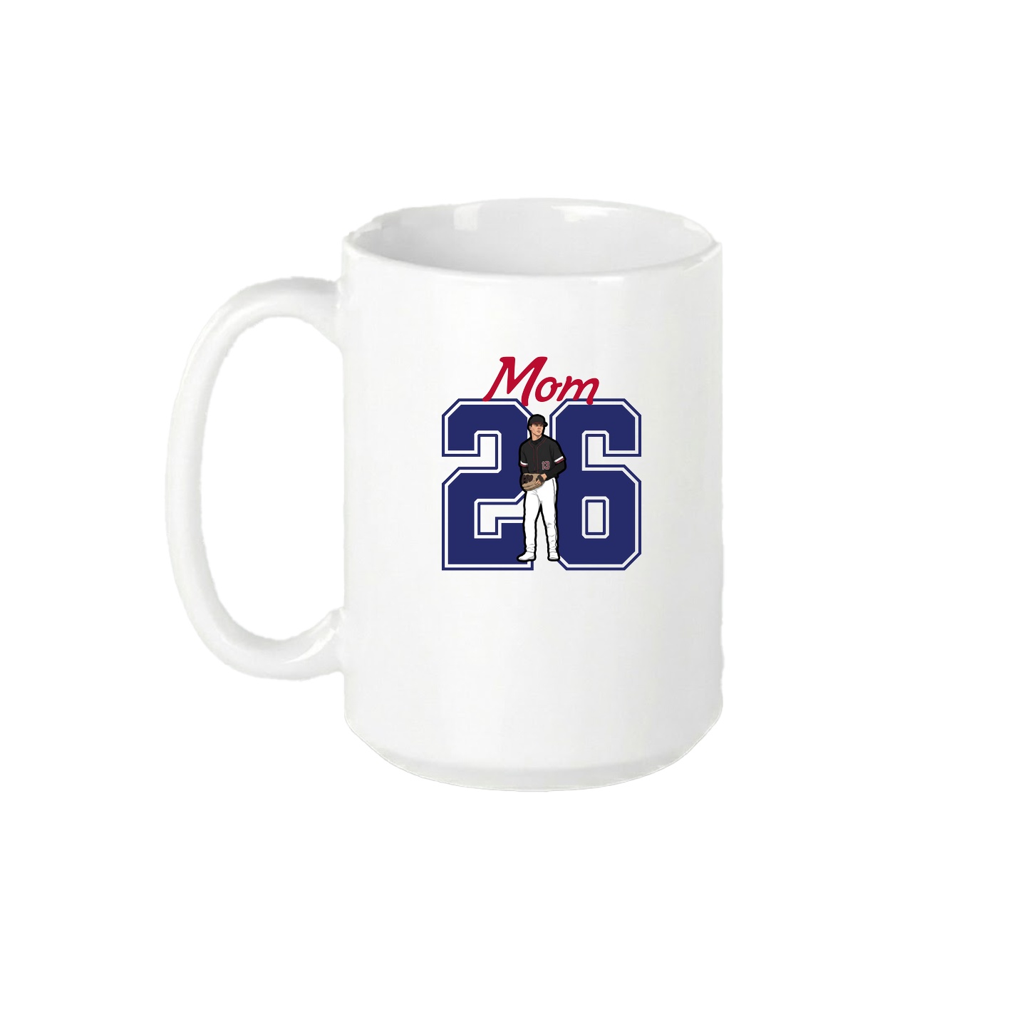 15oz Coffee Mug — Mothers Day Shirsey in White