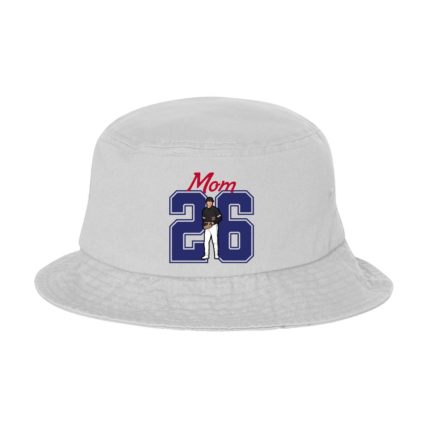 Bucket Cap — Mothers Day Shirsey in White