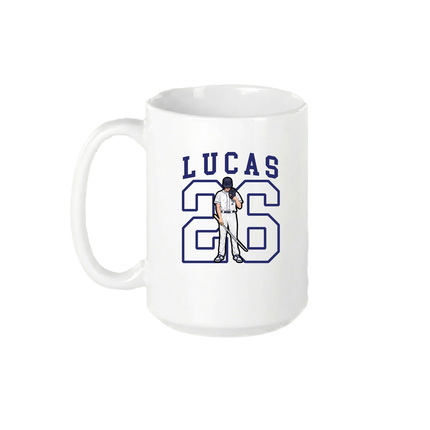 15oz Coffee Mug — Shirsey in White