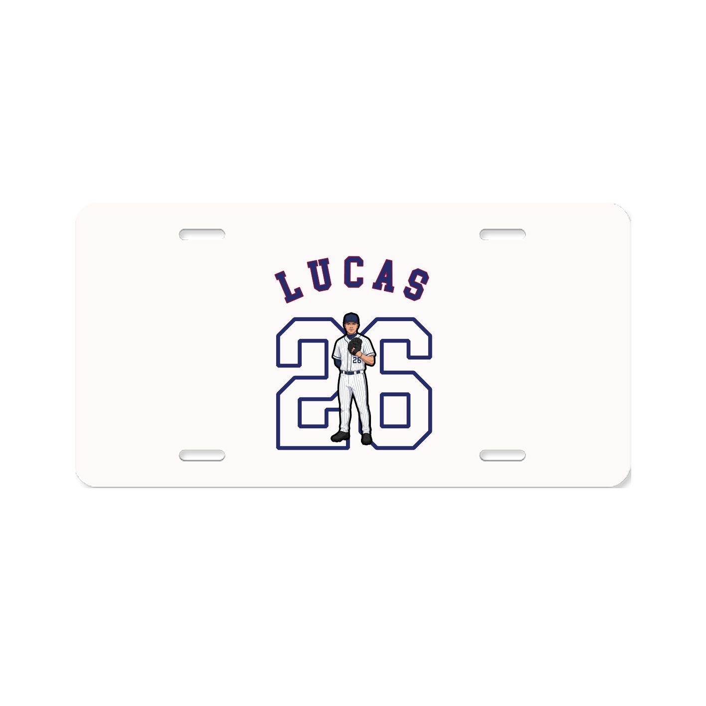 License Plate — Shirsey Arch in Classic