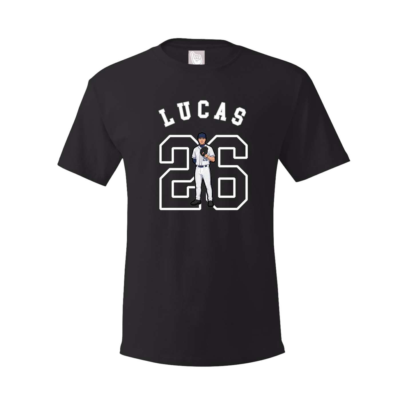Youth Tee — Shirsey Arch in Black