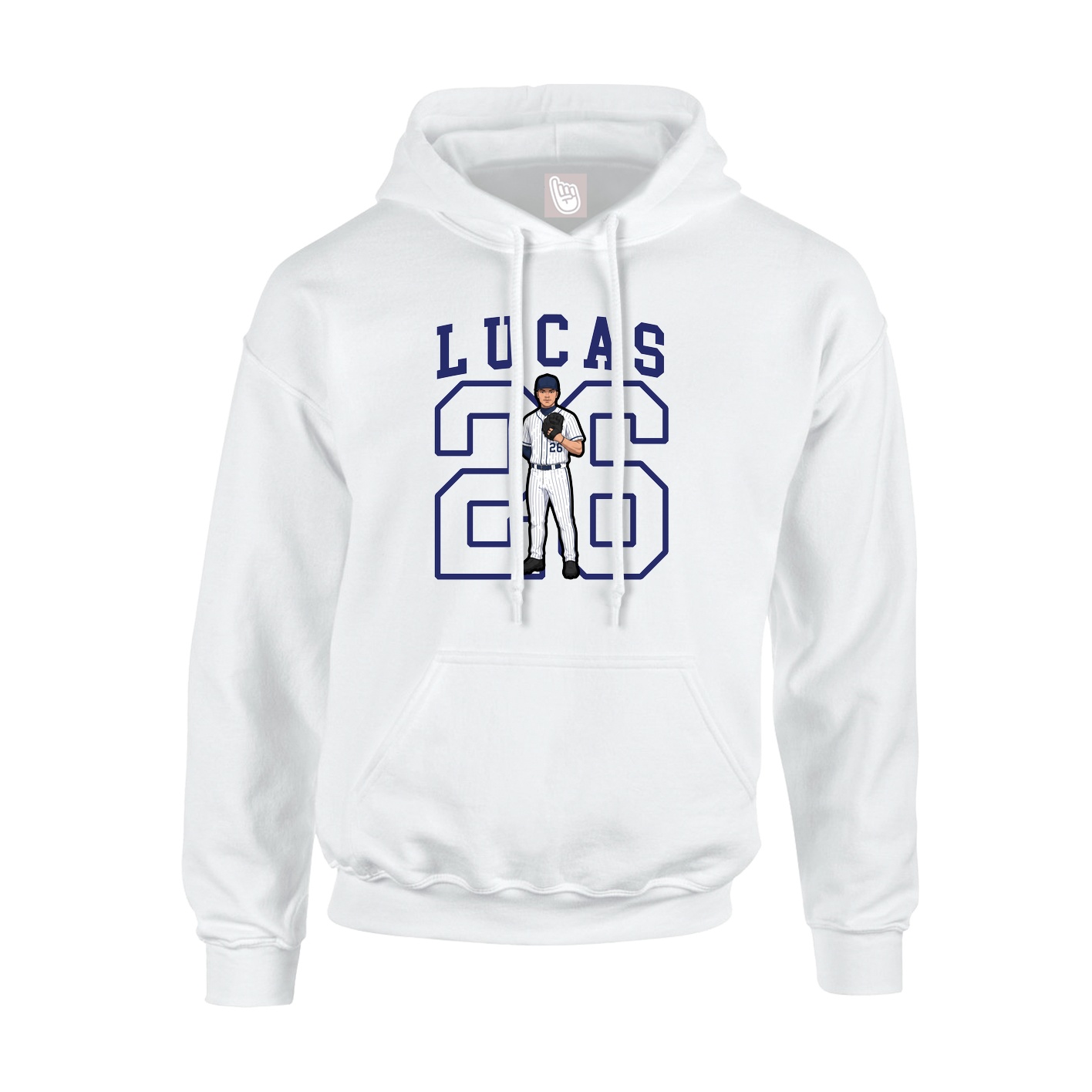 Youth Hoodie — Shirsey in White