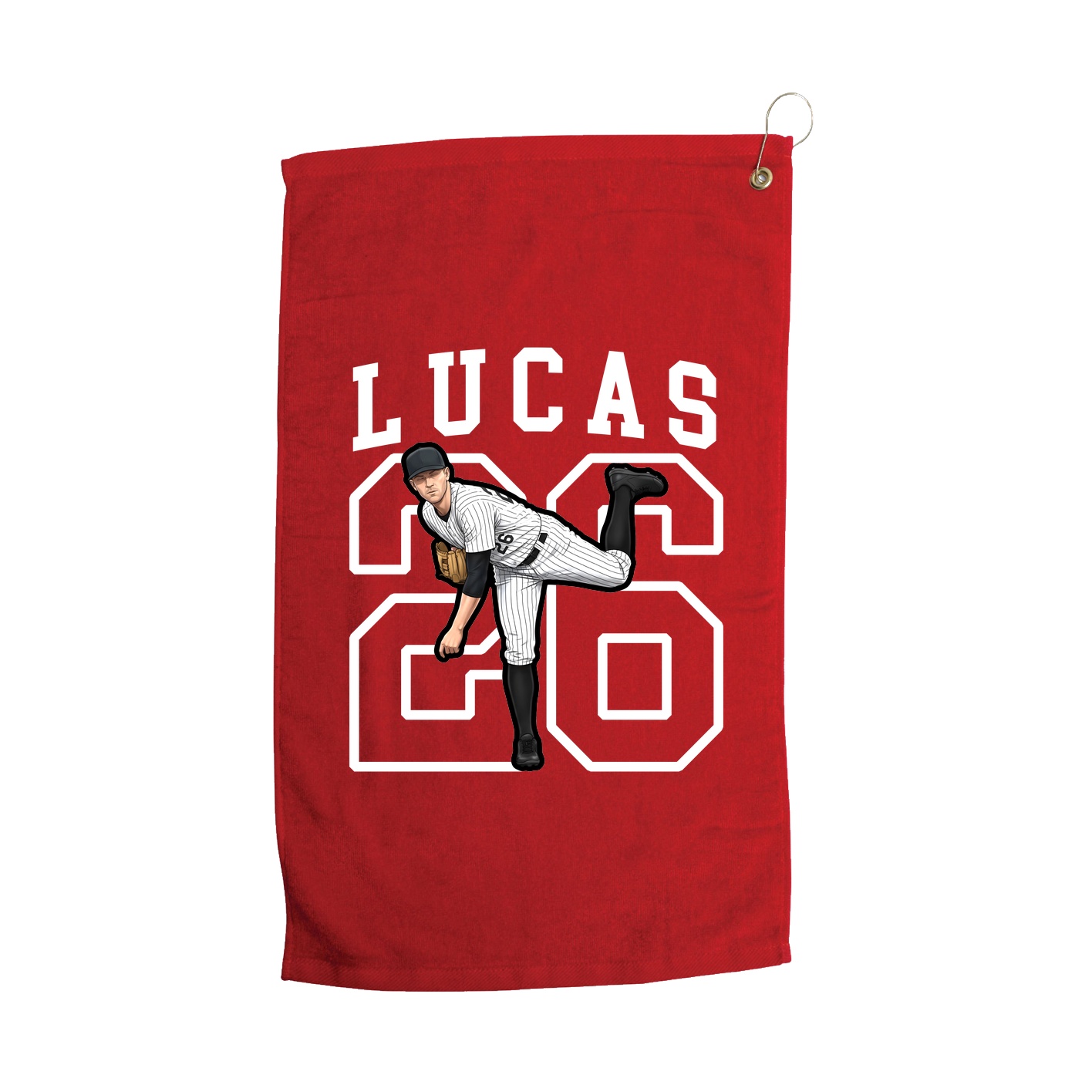 Golf Towel — Shirsey in Red