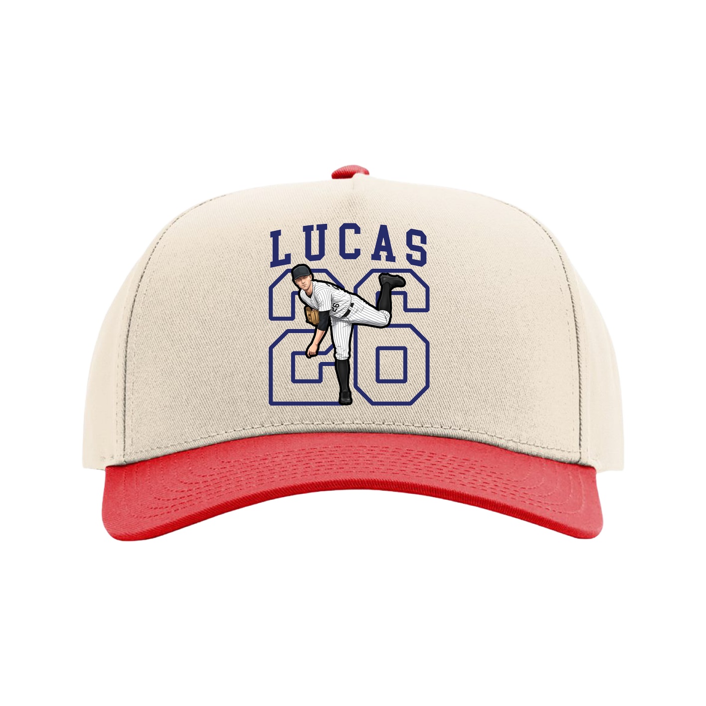 Full Fabric Five-Panel Champ Cap