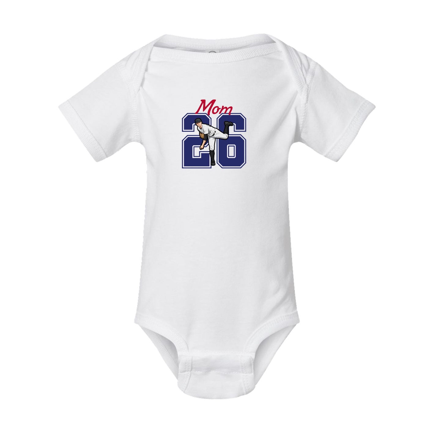 Baby Onesie — Mothers Day Shirsey in White