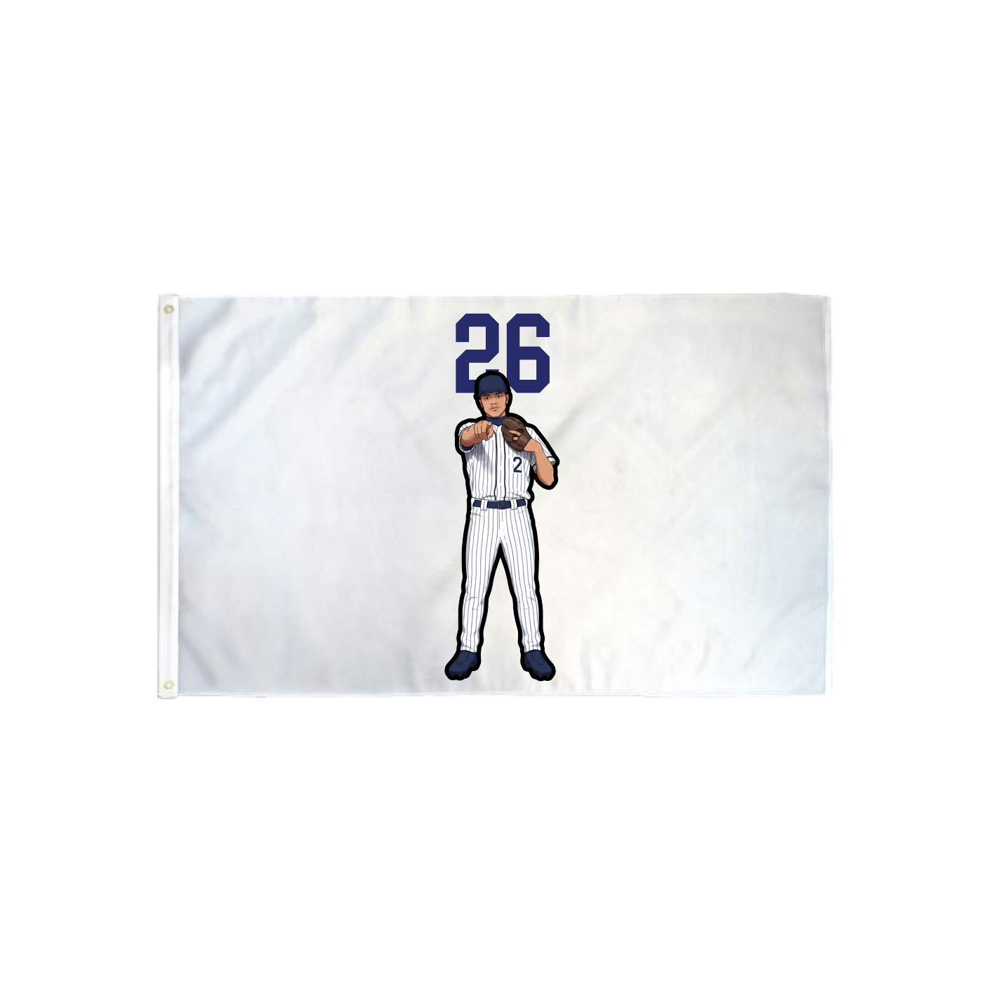 3x5 Flag — Number Top in Classic