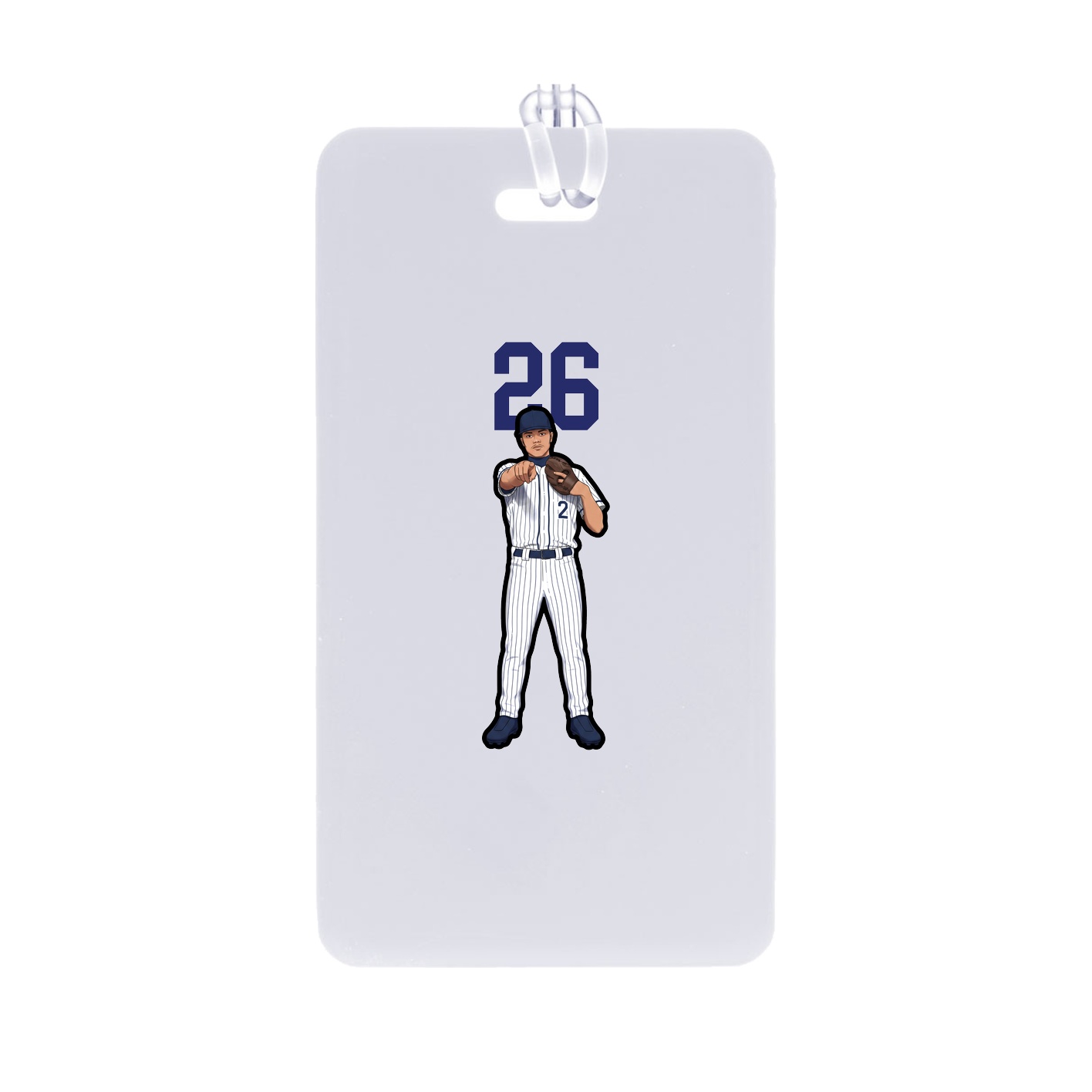 Bag Tag — Number Top in Classic