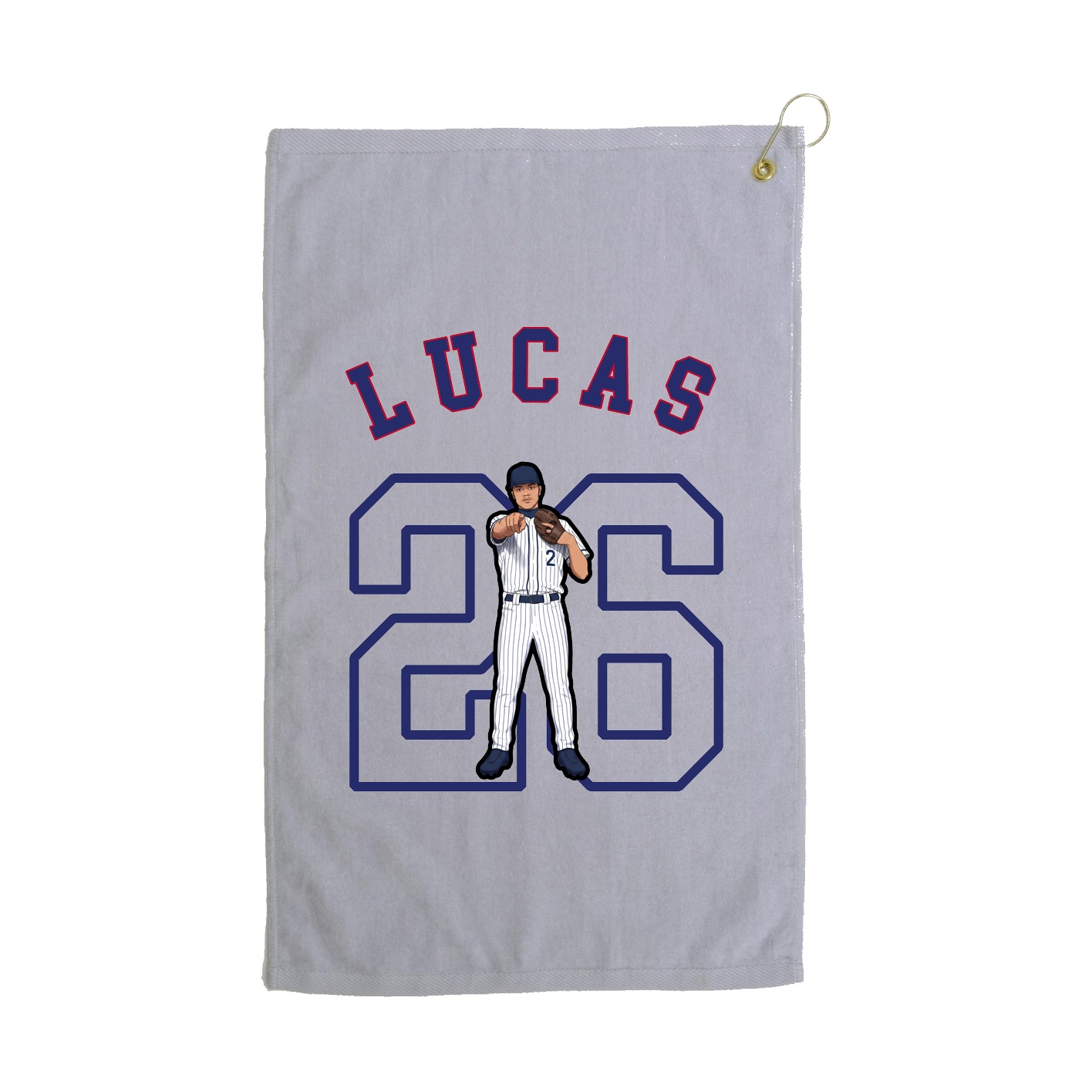 Golf Towel — Shirsey Arch in Grey