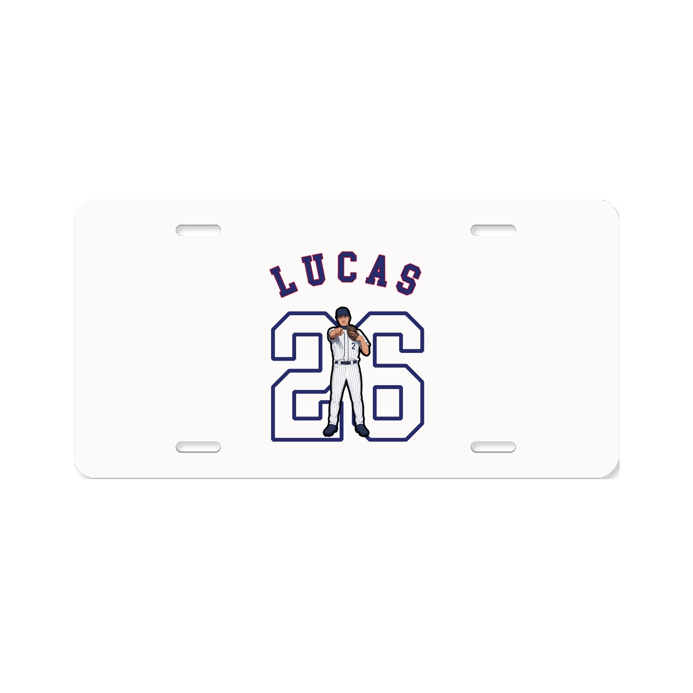 License Plate — Shirsey Arch in Classic