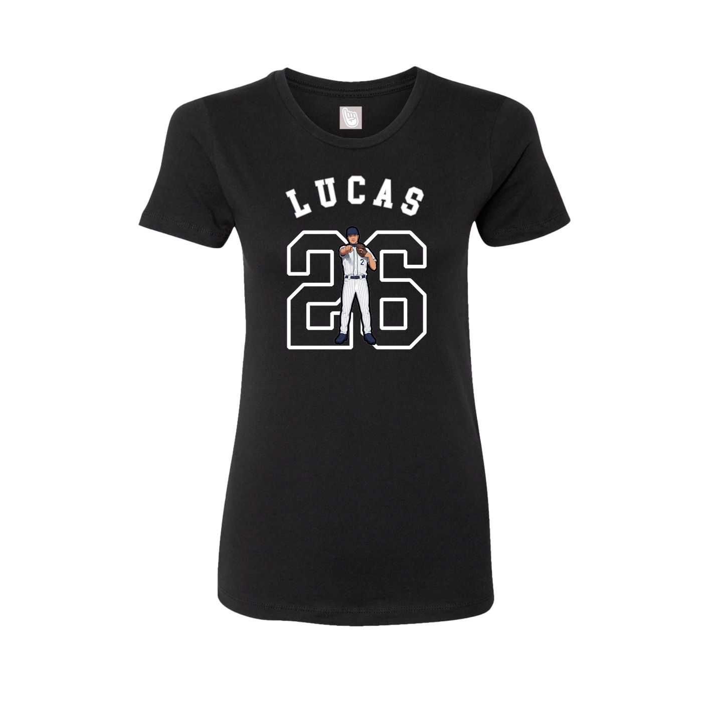 Womens Tee — Shirsey Arch in Black