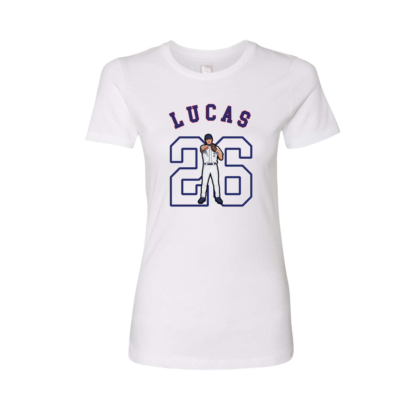 Womens Tee — Shirsey Arch in White