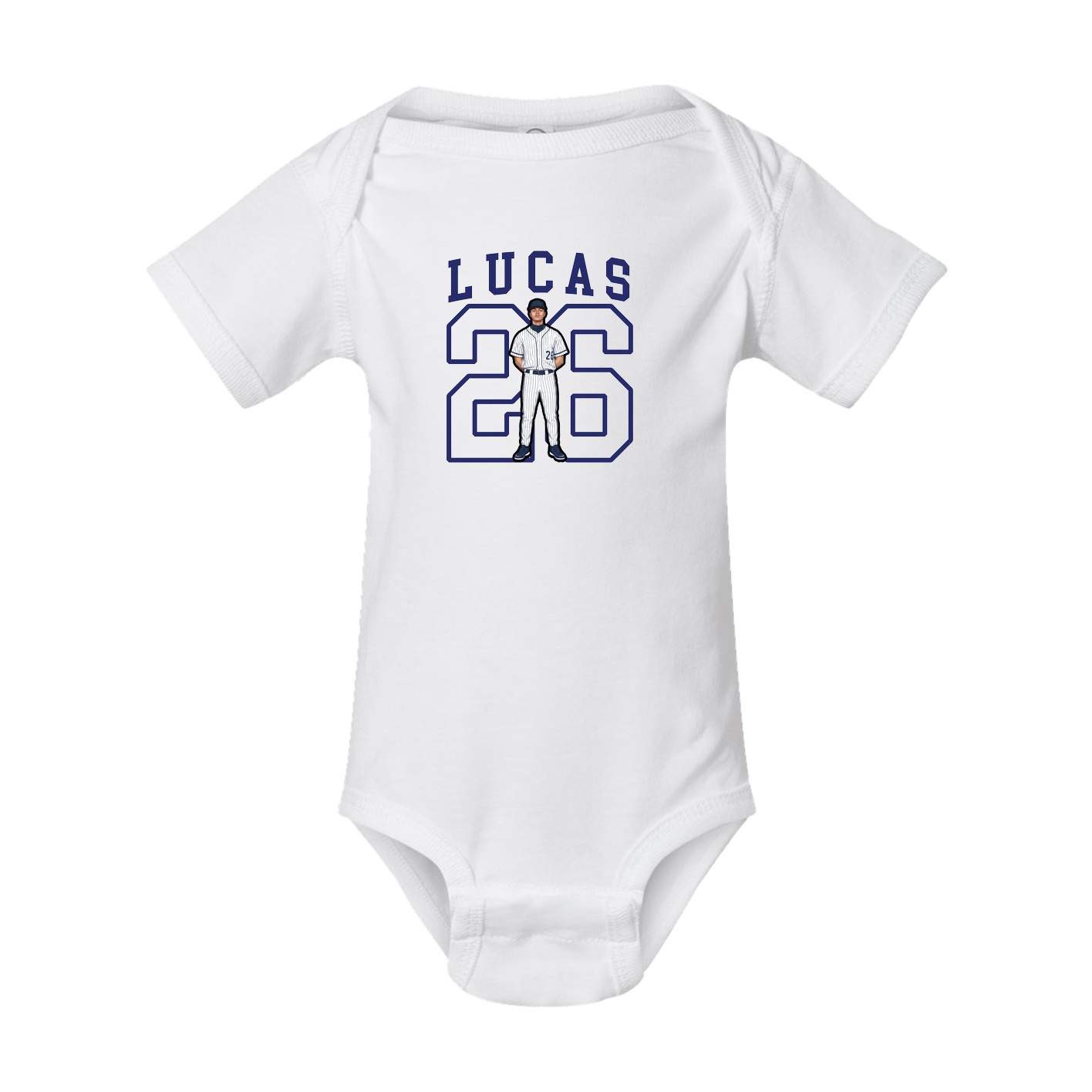 Baby Onesie — Shirsey in White