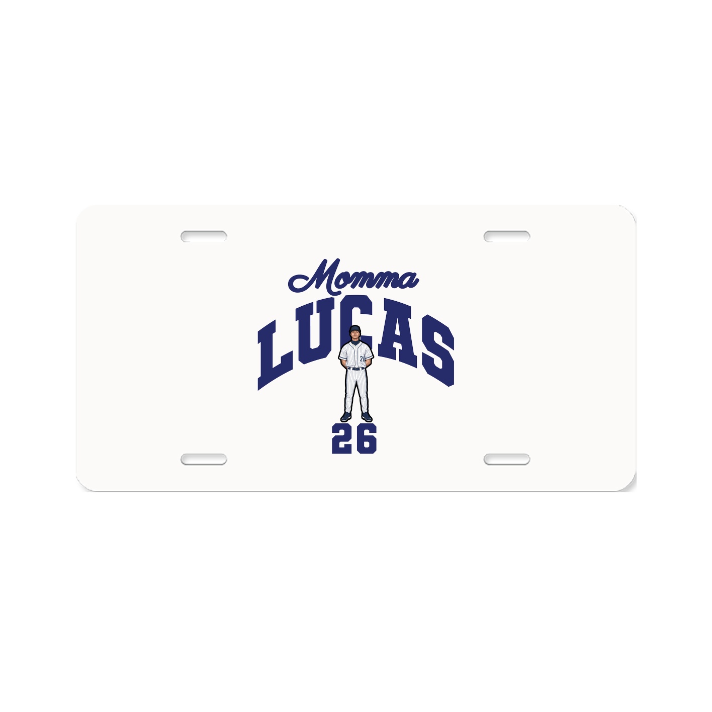 License Plate — Mothers Day Arch in Classic