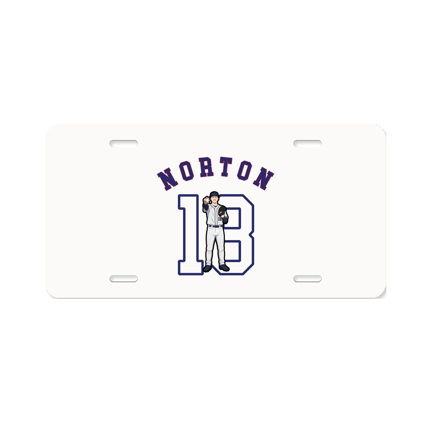 License Plate — Shirsey Arch in Classic