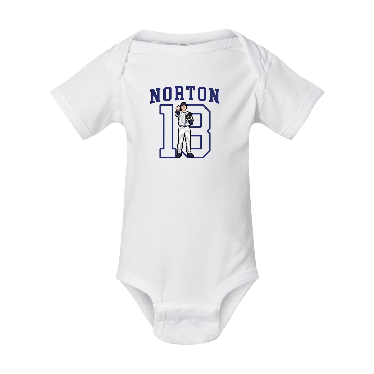 Baby Onesie — Shirsey in White