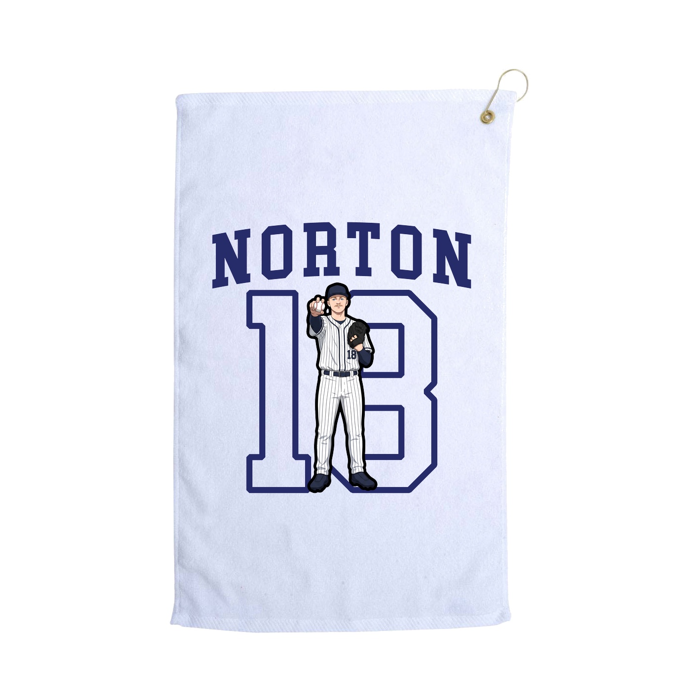 Golf Towel — Shirsey in White
