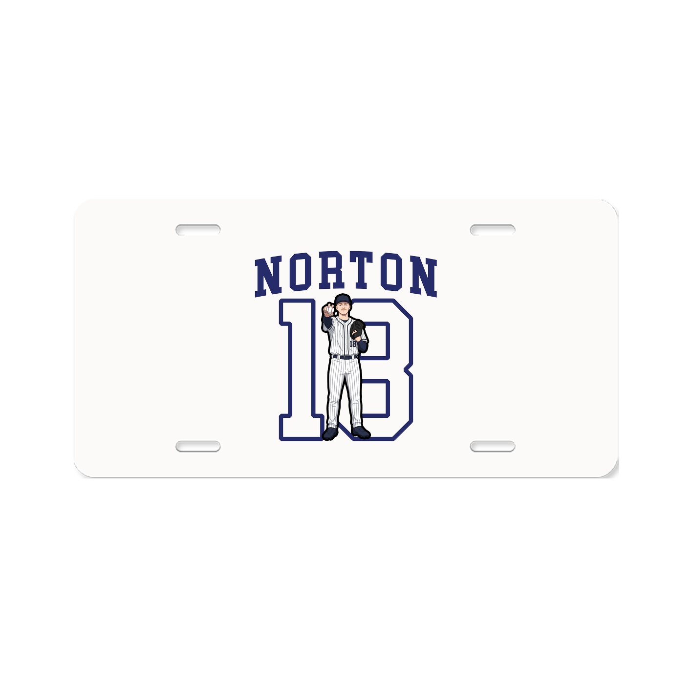 License Plate — Shirsey in Classic