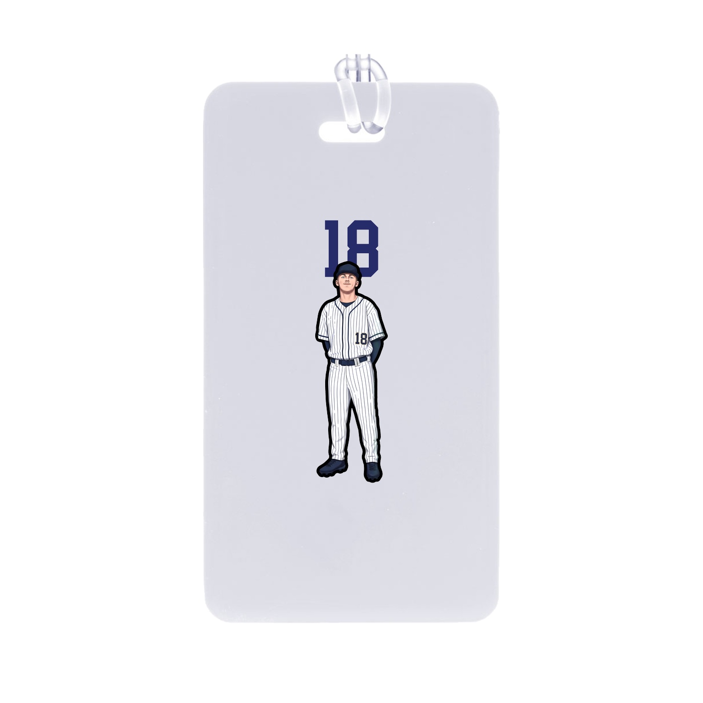 Bag Tag — Number Top in Classic