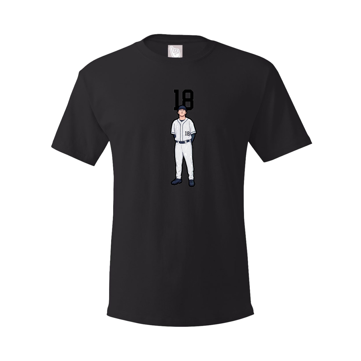 Tee — Number Top in Black