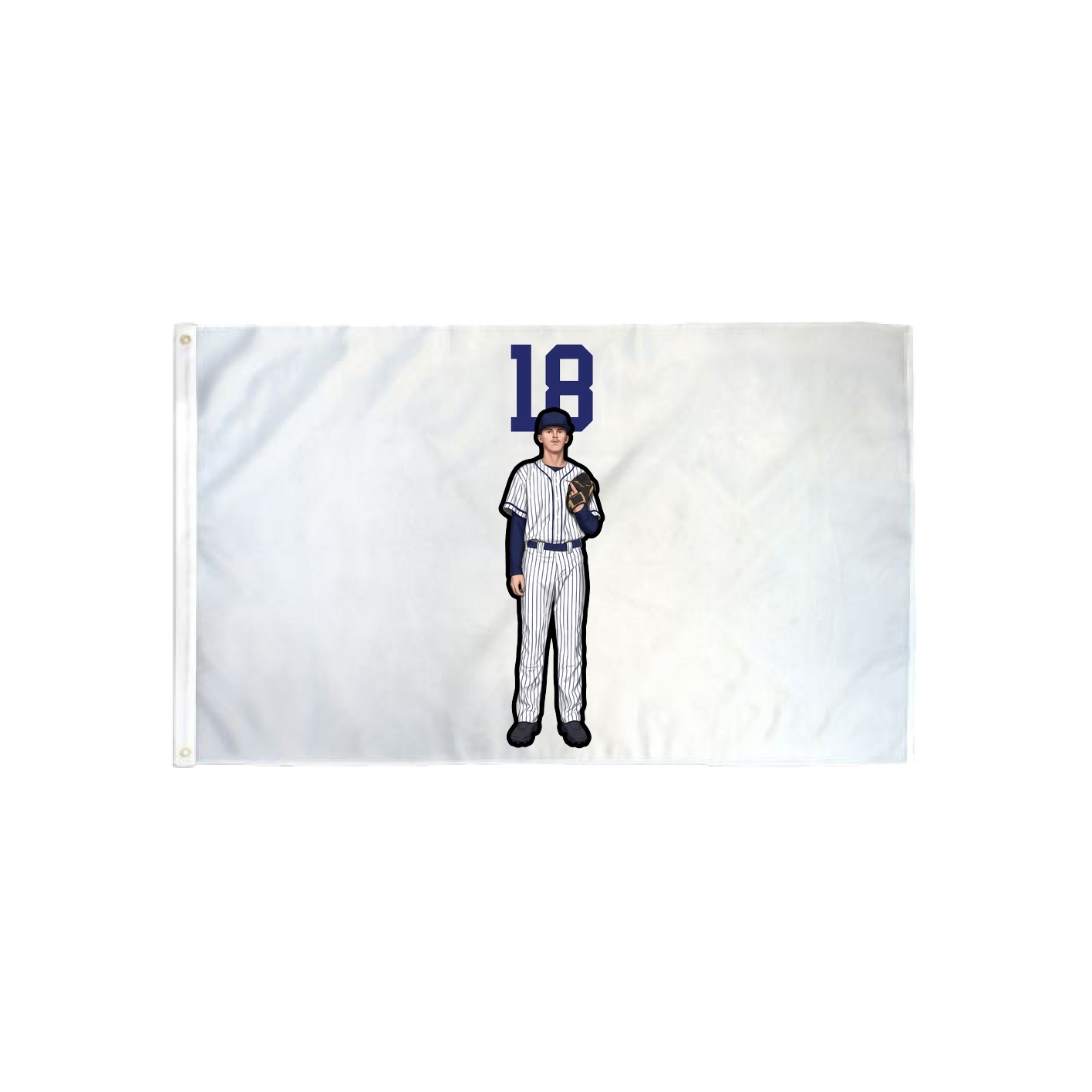 3x5 Flag — Number Top in Classic