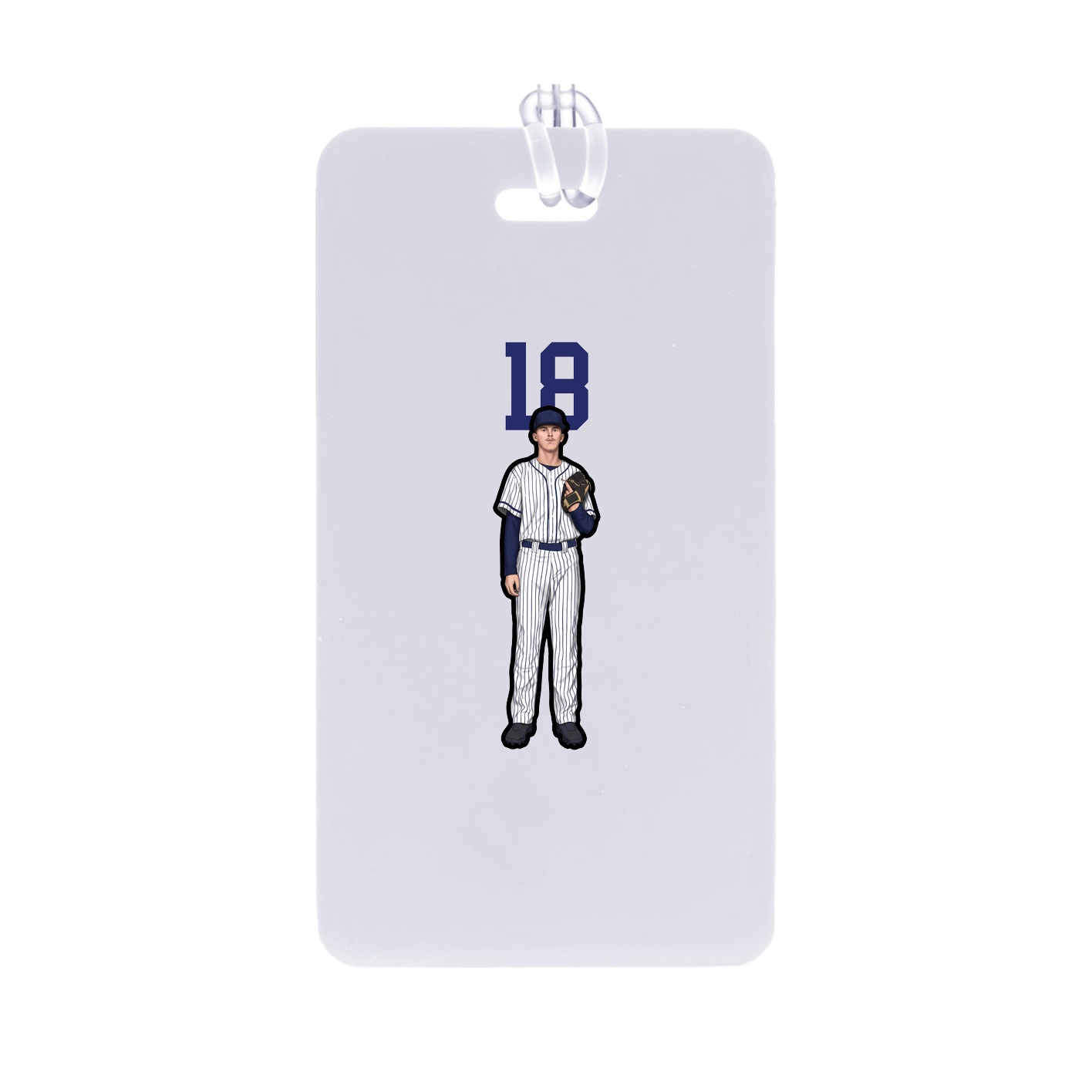 Bag Tag — Number Top in Classic