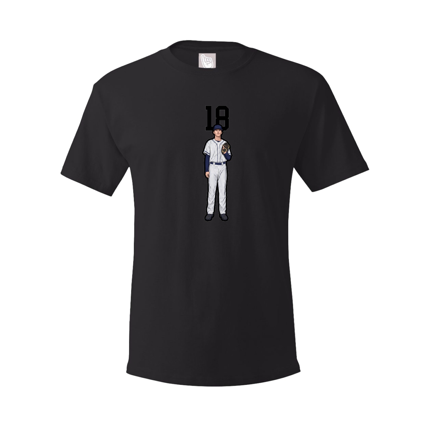 Tee — Number Top in Black