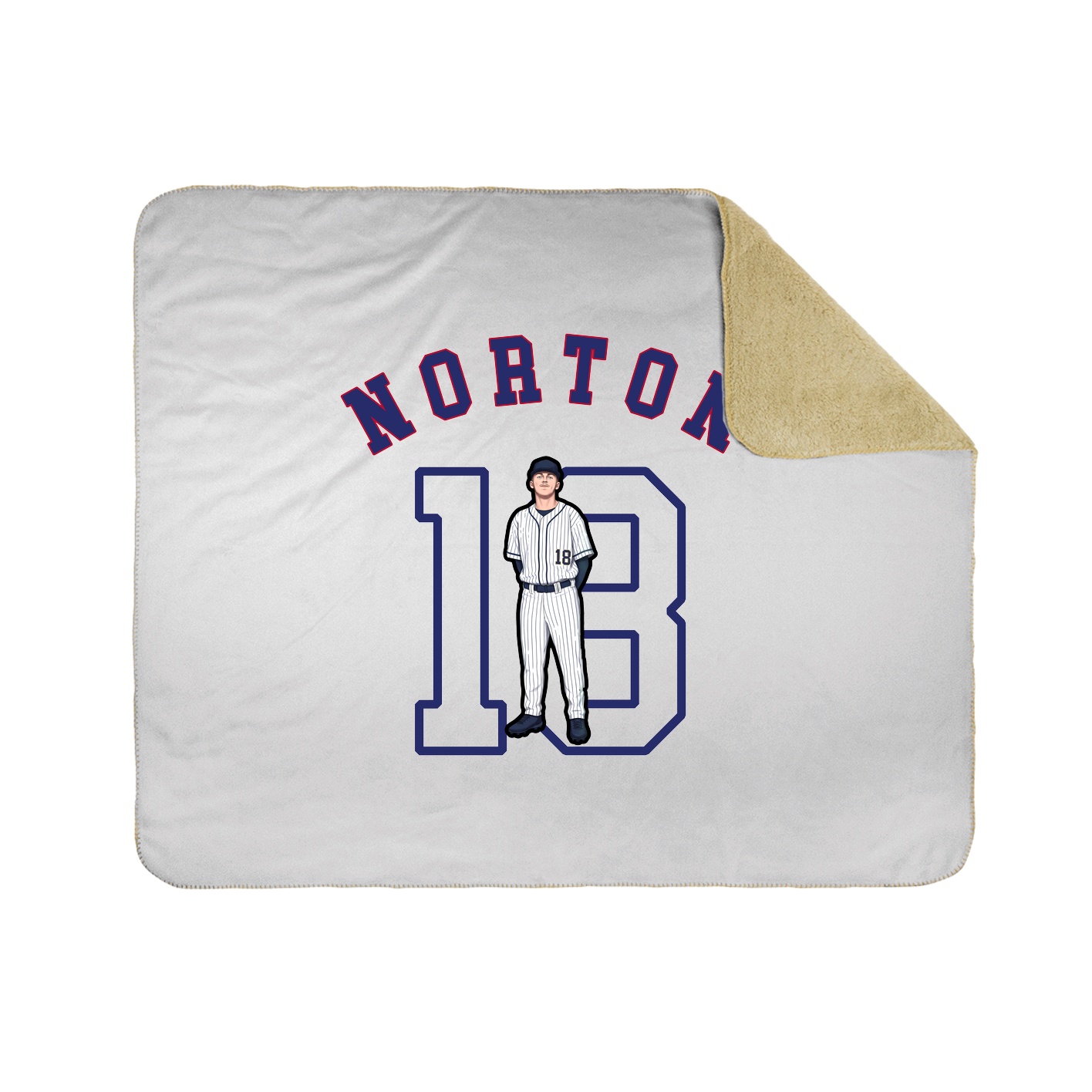 Throw Blanket — Shirsey Arch in White