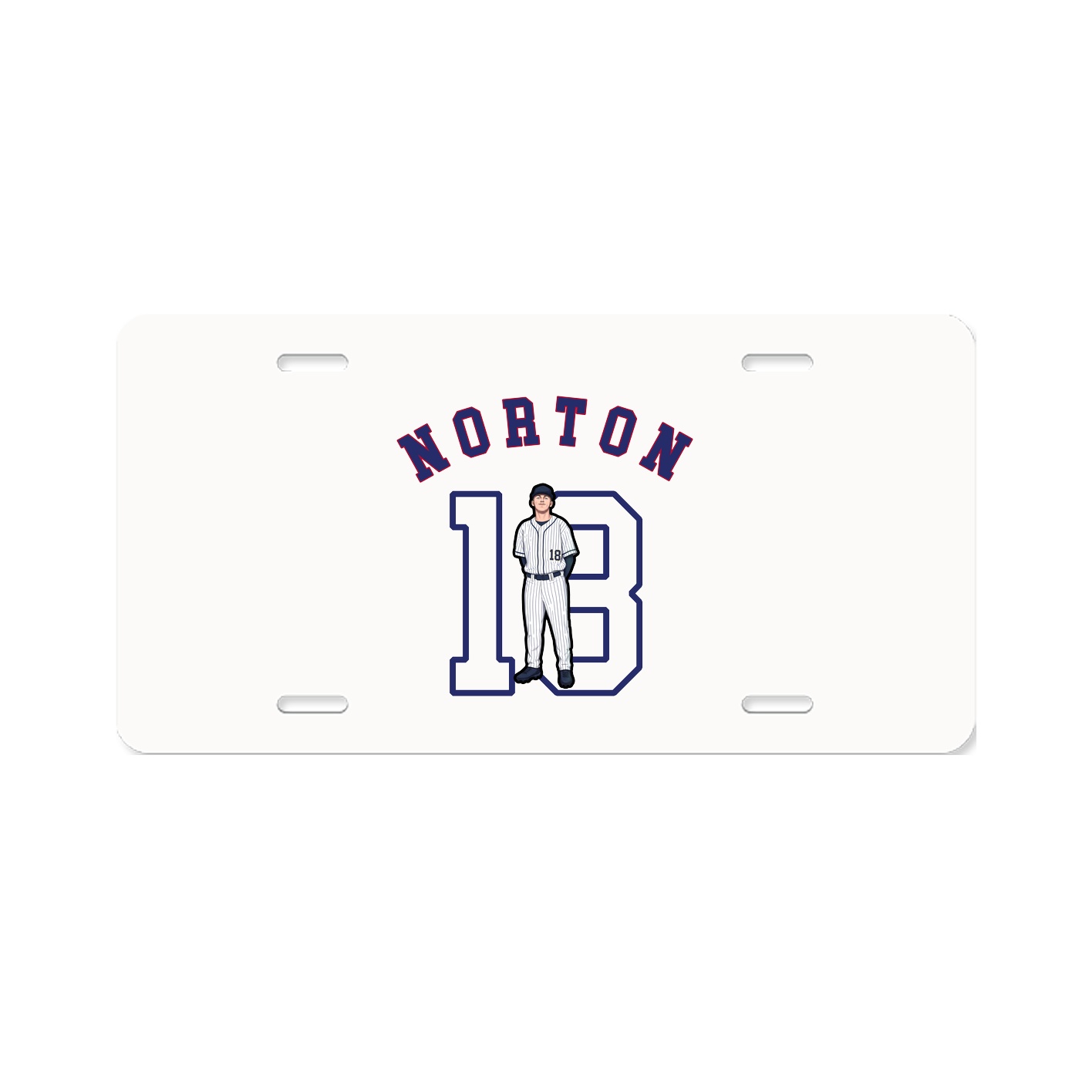 License Plate — Shirsey Arch in Classic