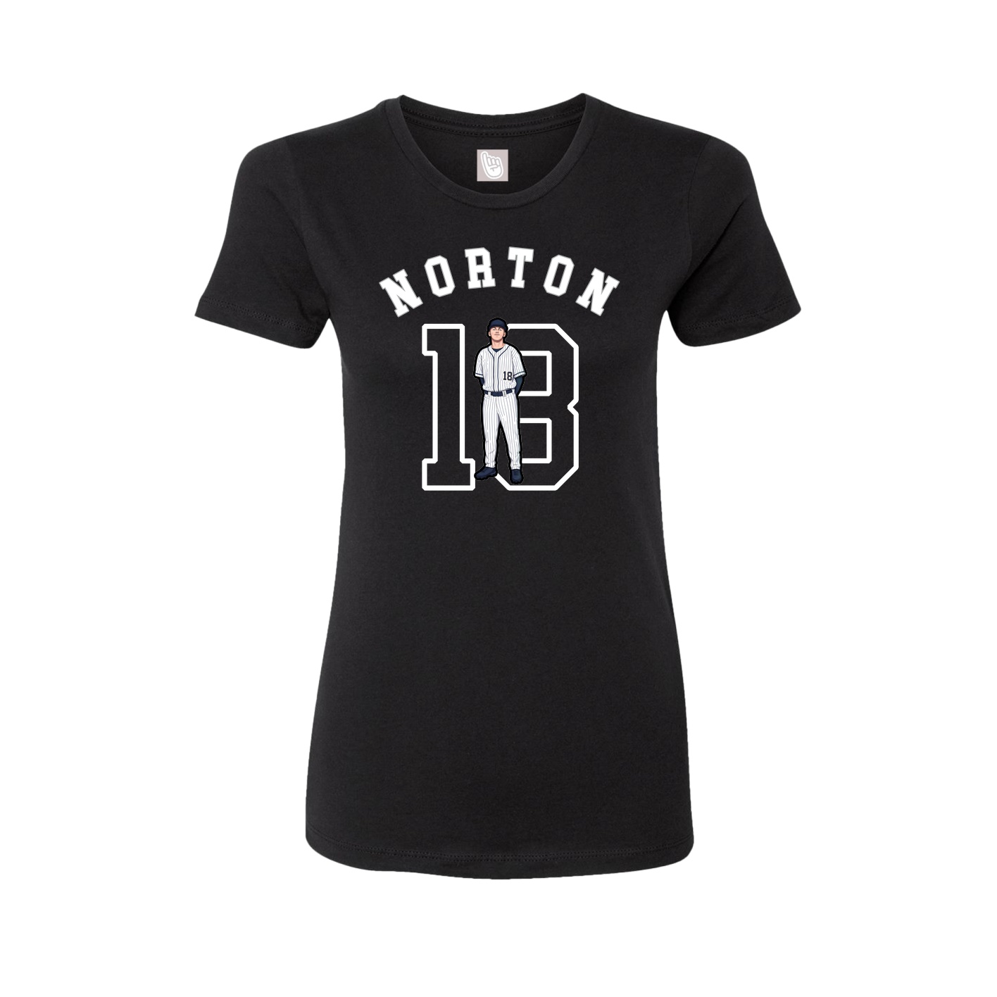 Womens Tee — Shirsey Arch in Black