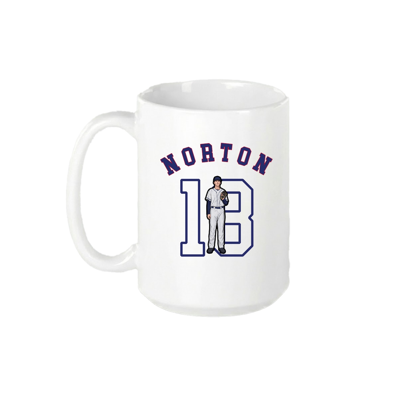 15oz Coffee Mug — Shirsey Arch in White