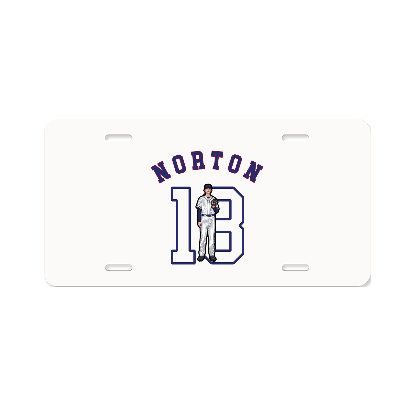 License Plate — Shirsey Arch in Classic